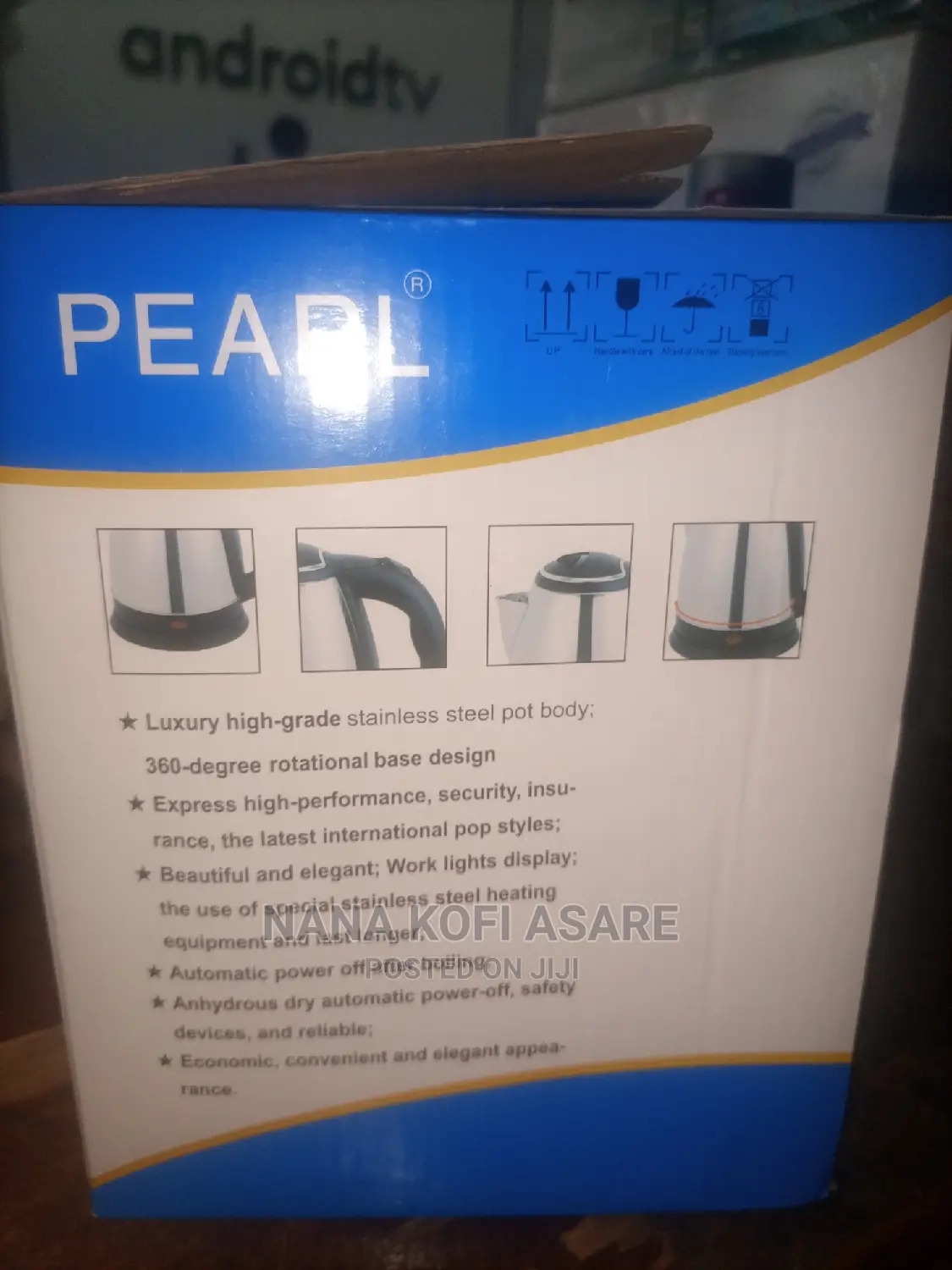 Pearl 1.7litres Electric Kettle