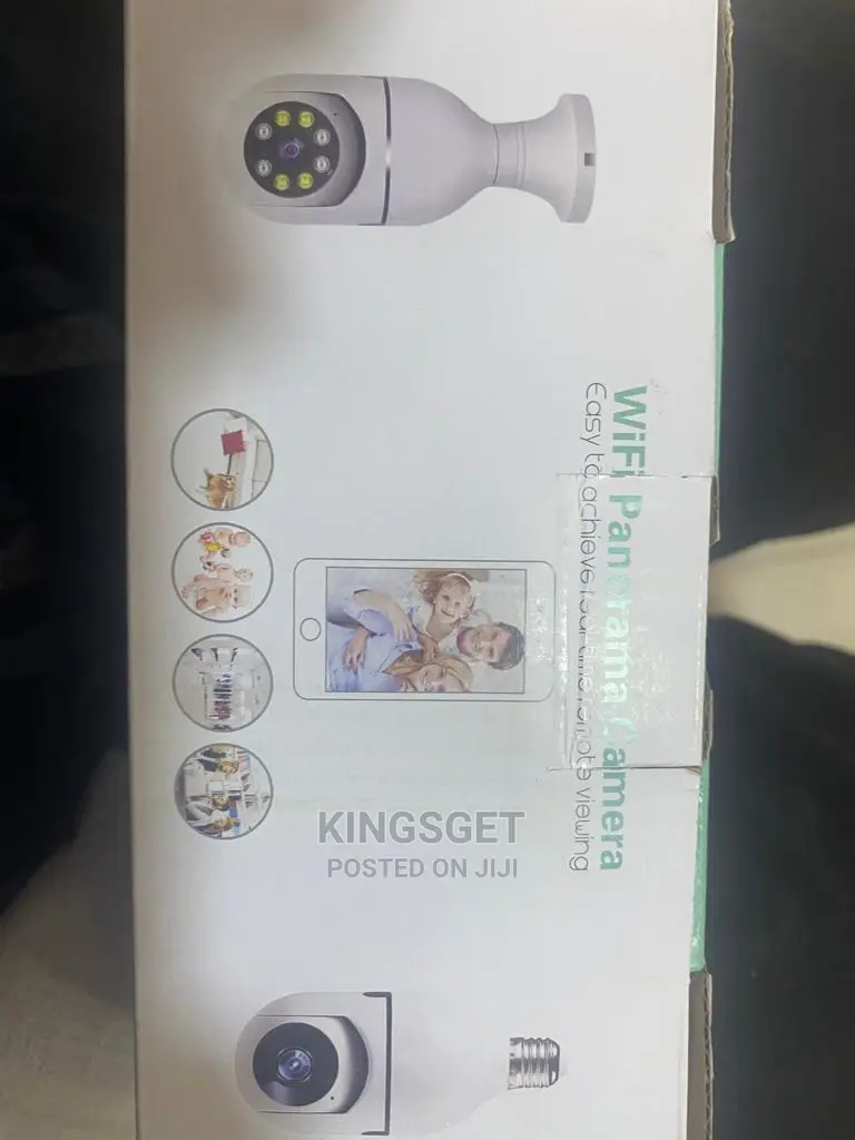360 Bulb Cctv Security Surveillance Camera