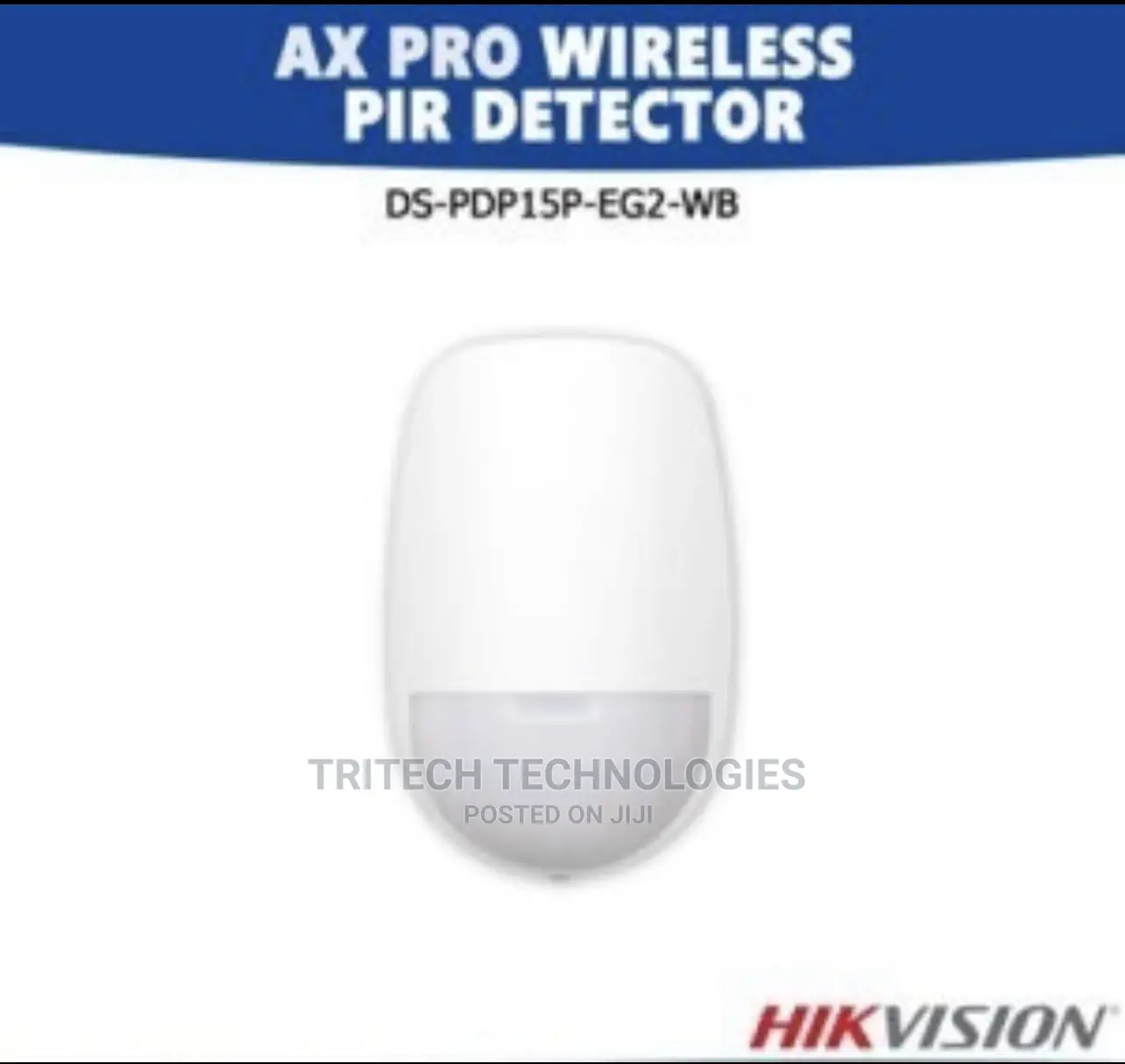 Hikvision Wireless Pir Detector Ax PRO Ds-pdp15p-eg-wb