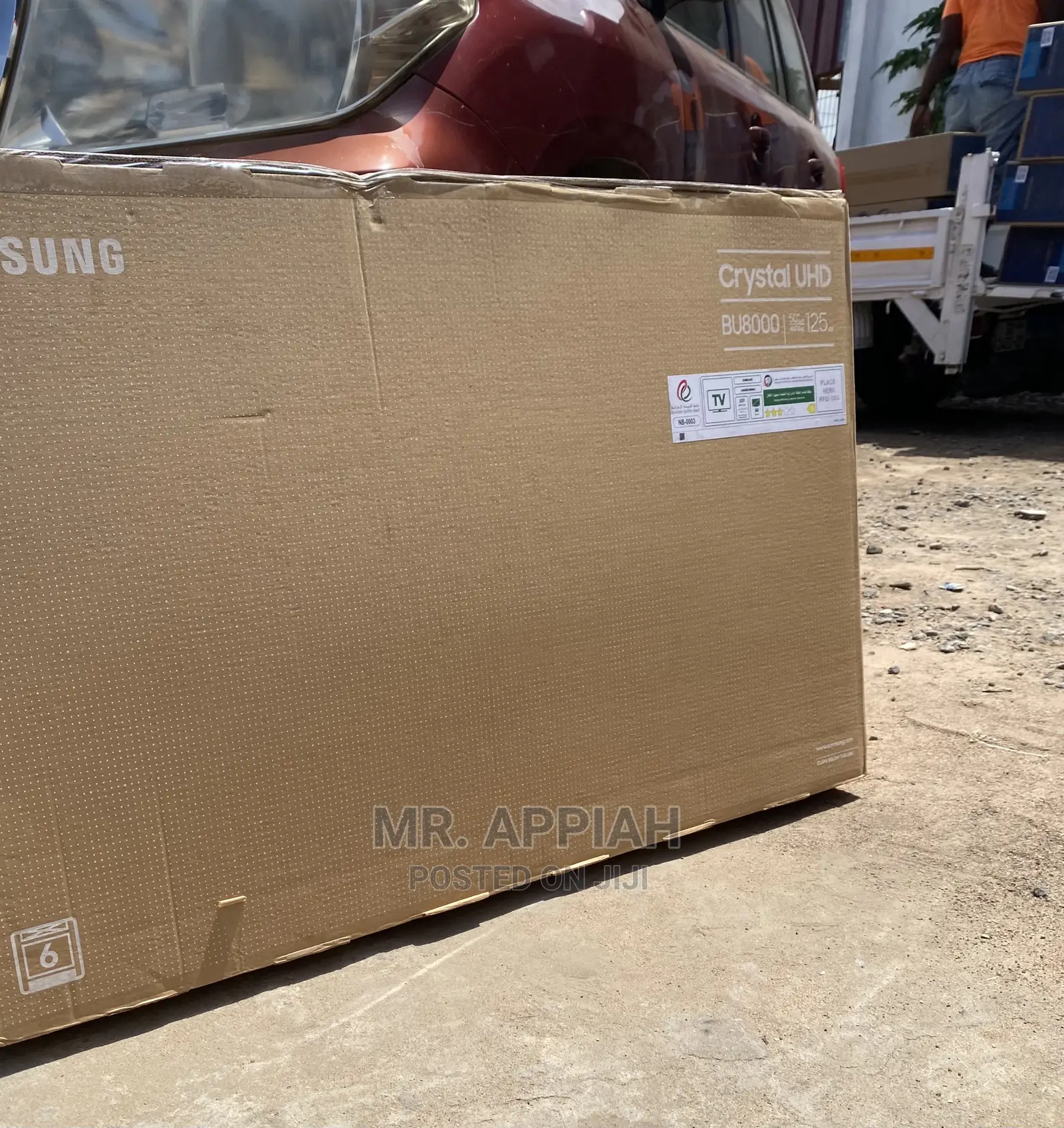 Newly in Stock Samsung(50AU8000)50inch Crystal Uhd Smart Tv