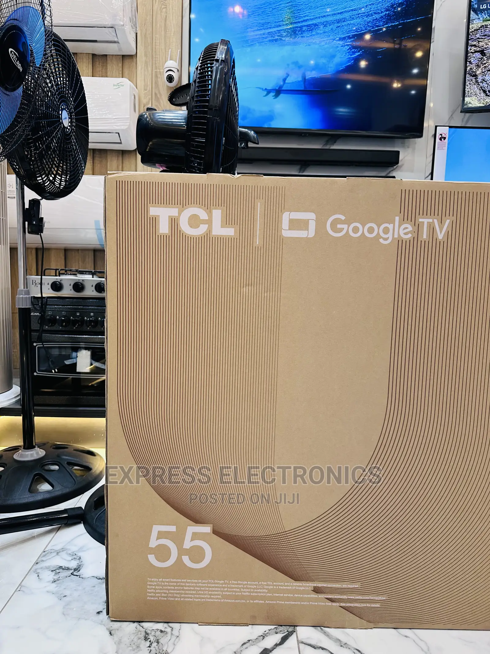 Newest Model TCL UHD Smart Android 55”P735