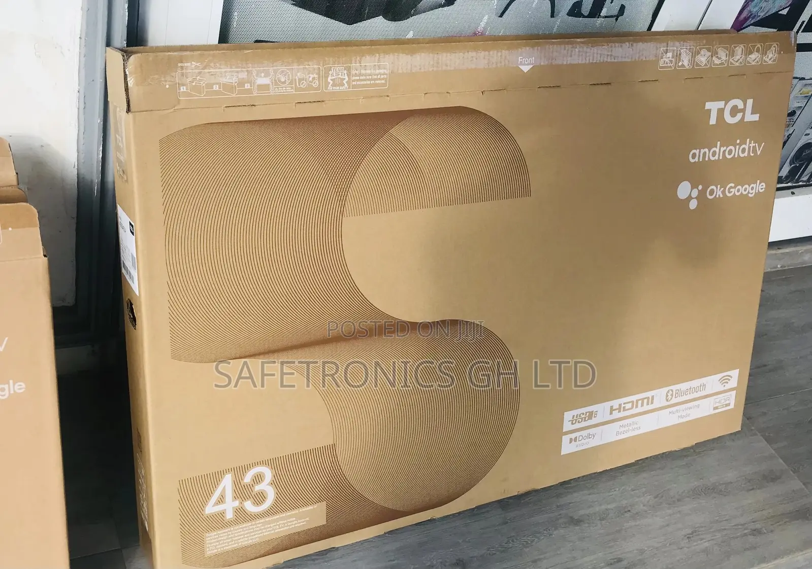 Durable TCL 43 Inches S5400A  LED Glossy HDR Tv