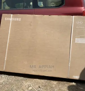 Elegant Black Samsung(75CU7172)75 Inch Crystal Uhd Smart Tv