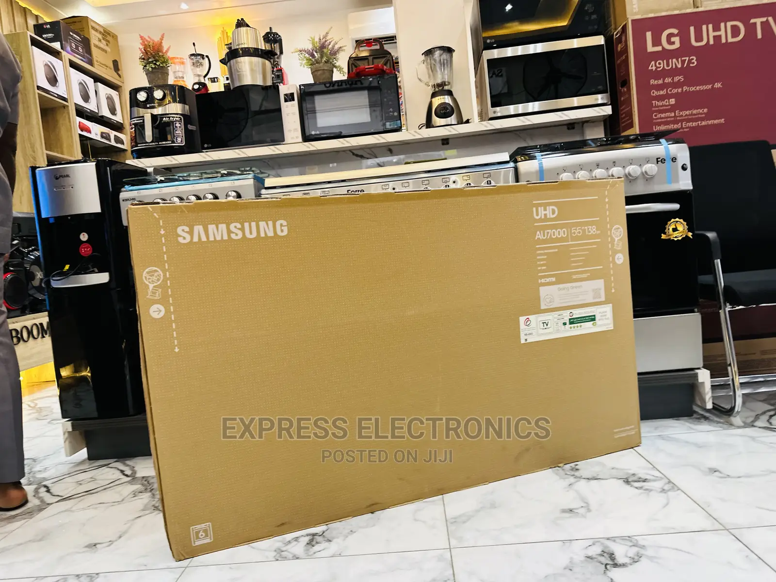 The New Model Samsung UHD Smart 55”Au7022