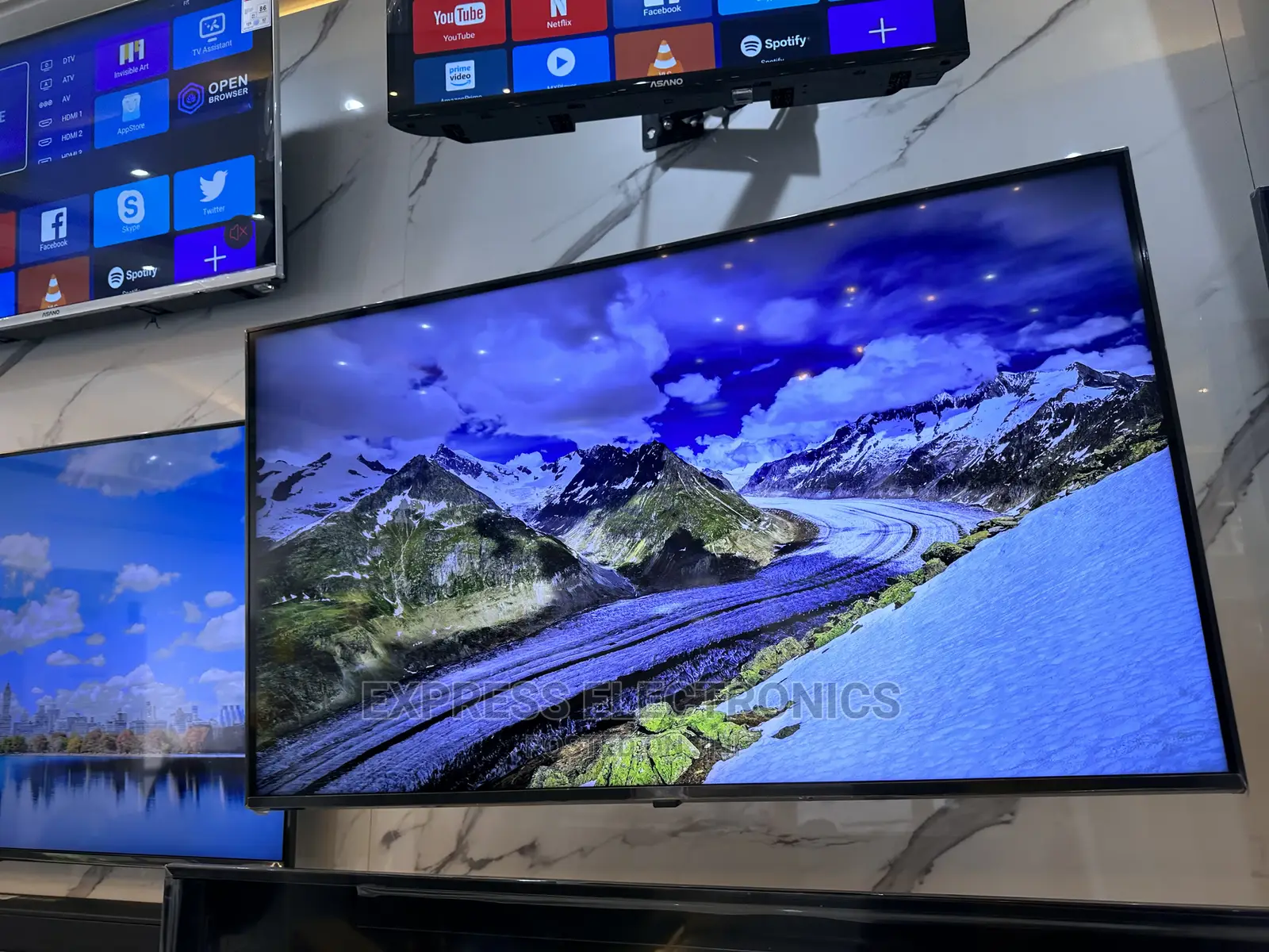 60”UHD Samsung Processor Sleek Au7172 Tv