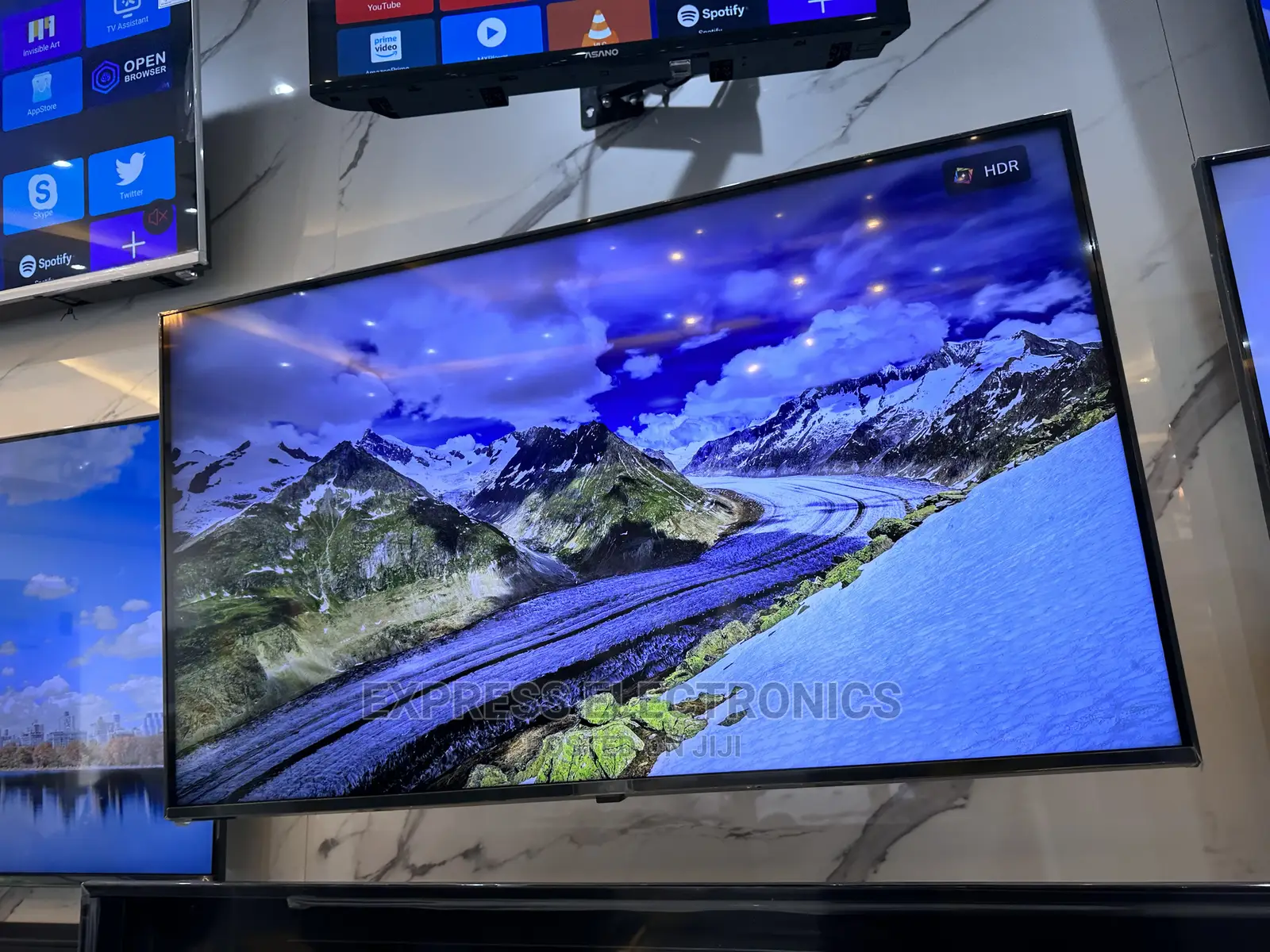60”UHD Samsung Processor Sleek Au7172 Tv