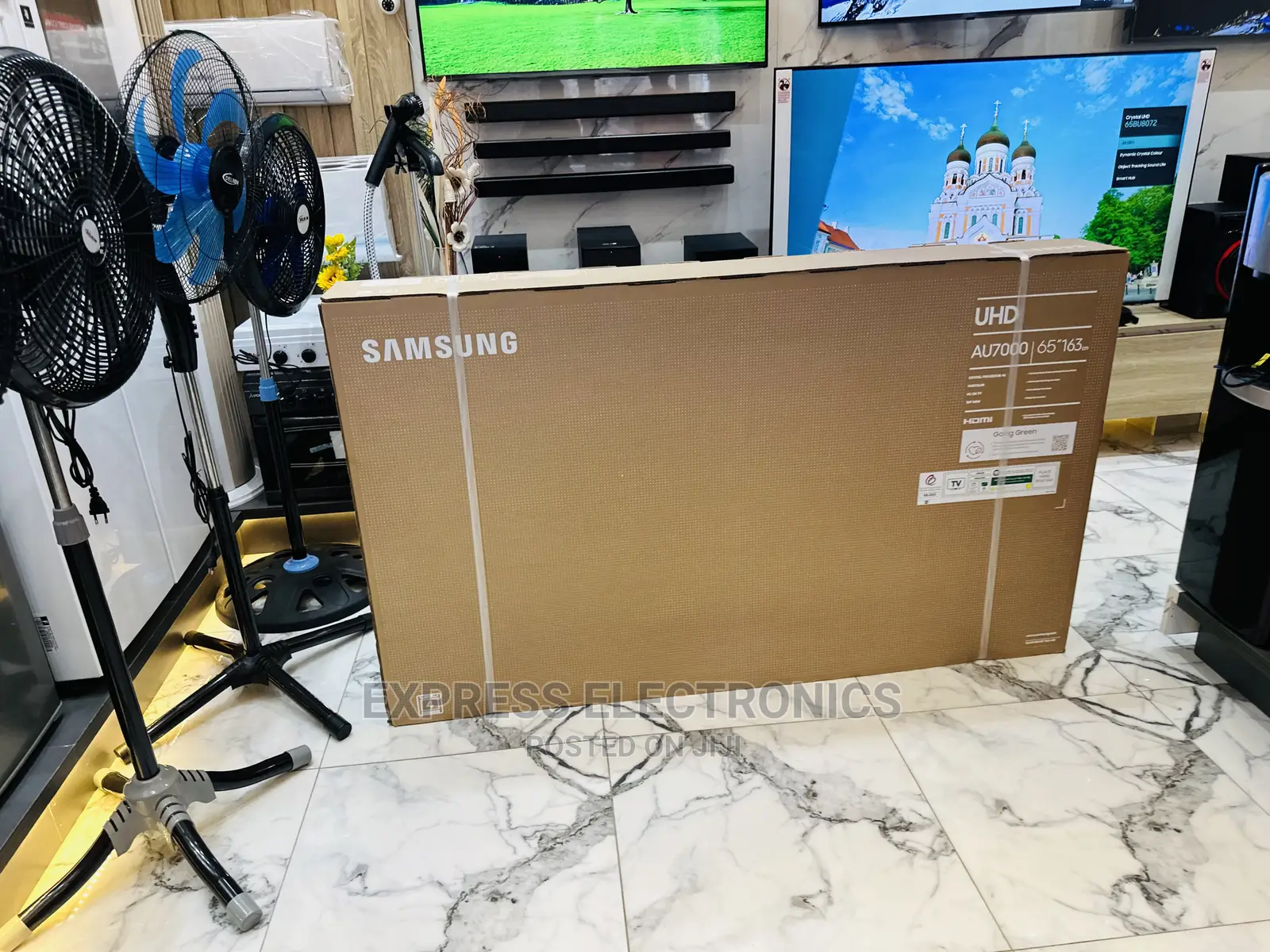 New Arrivals of 65”Au7092 Samsung UHD Smart Tizen Glossy