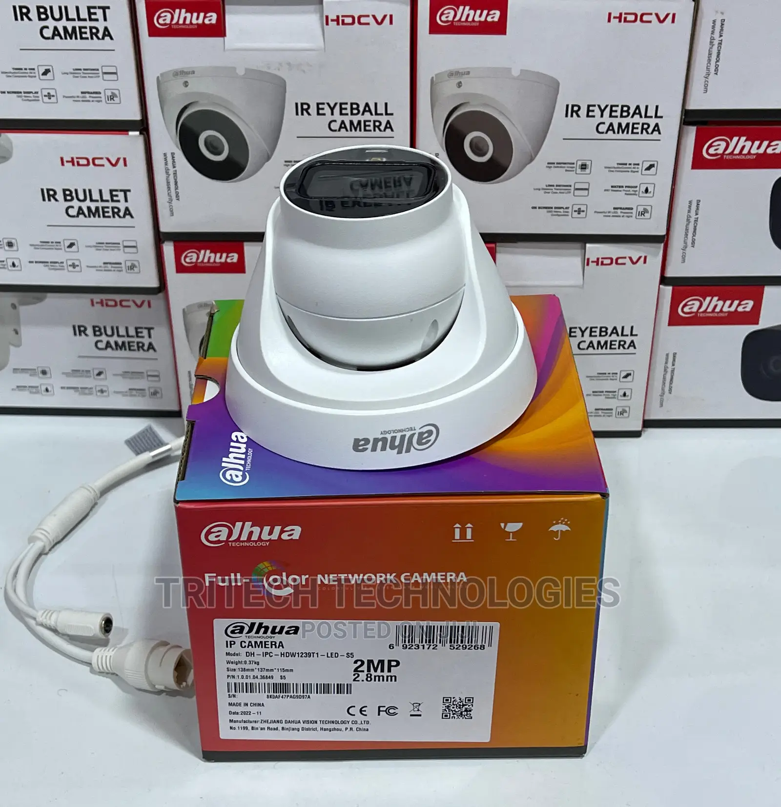 Dahua 2mp Ip Camera Full Color With Audio