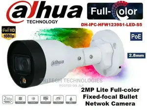Dahua 2mp Outdoor Full Color Dh-Ipc-Hfw1239s1-Led-S5