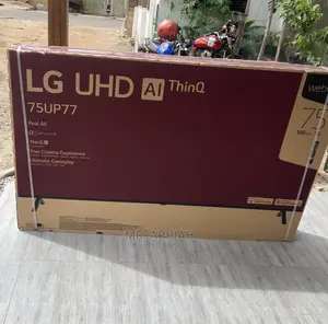 Elegant LG 75UP7760 75 Inch Uhd Smart LED(Black).Tv