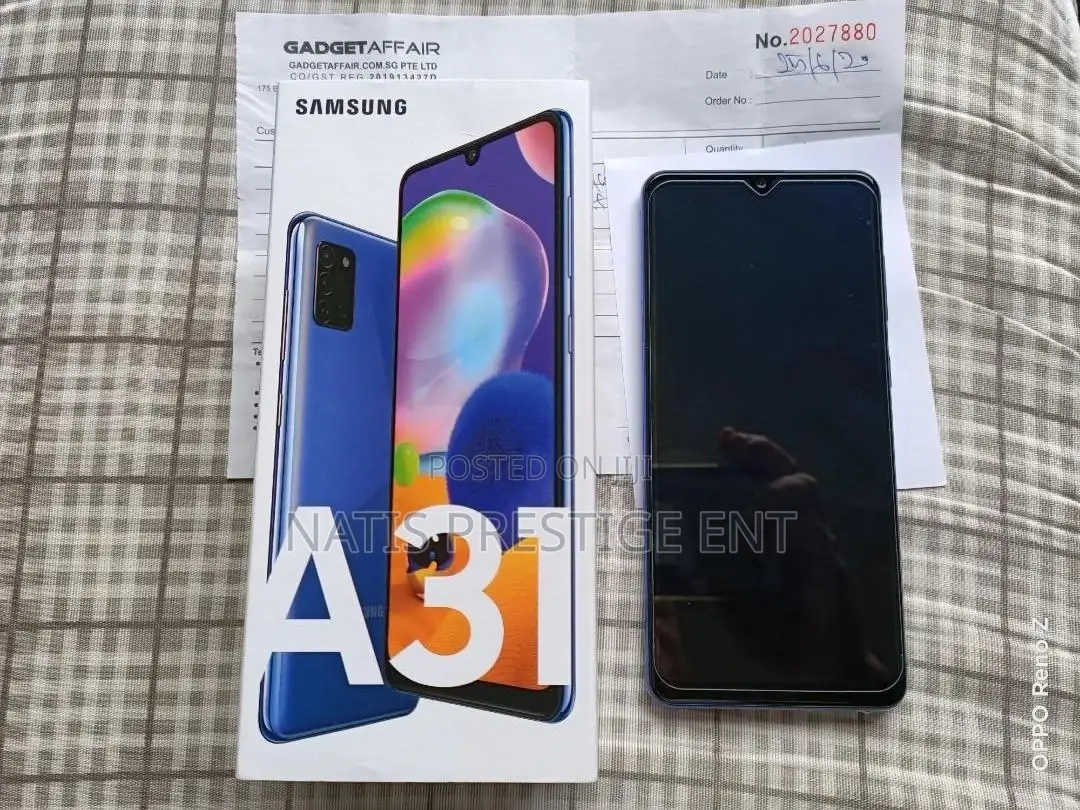 New Samsung Galaxy A31 128 GB Black