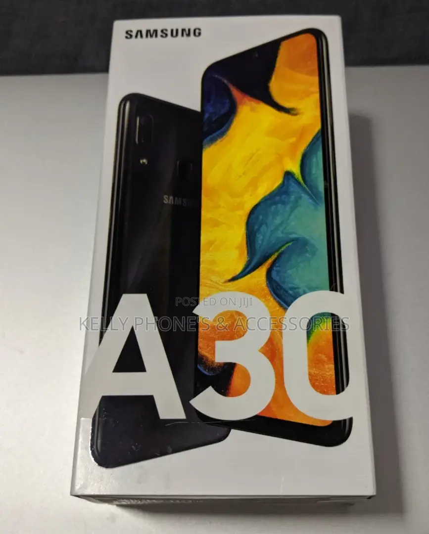 New Samsung Galaxy A30 64 GB Black