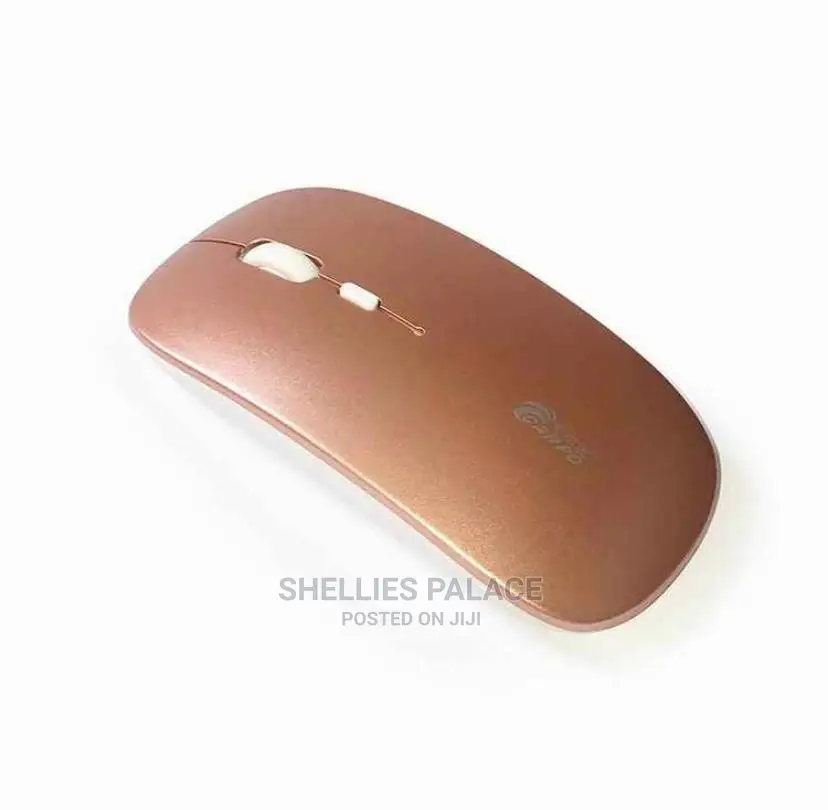 Rechargeable Wireless Mouse Skin-friendly Quiet Touch Black
