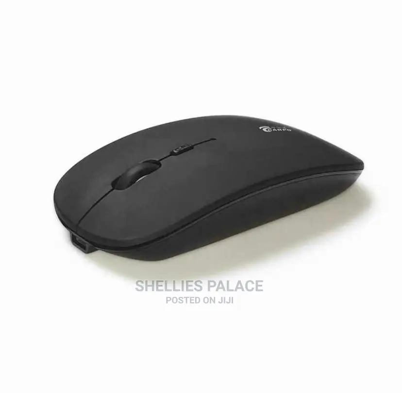 Rechargeable Wireless Mouse Skin-friendly Quiet Touch Black