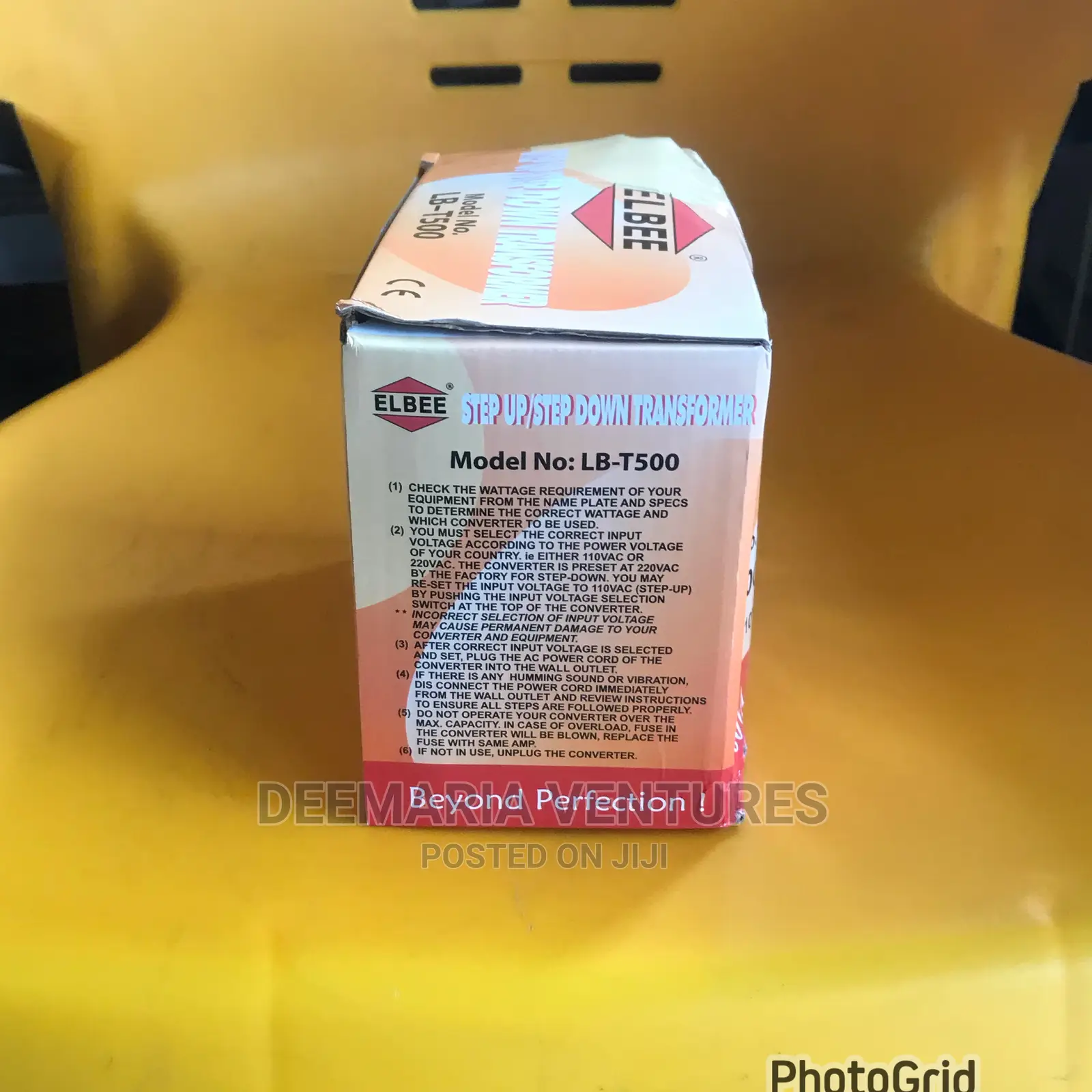 Elbee Step Up/Step Down Transformer 500va (220v/110v)