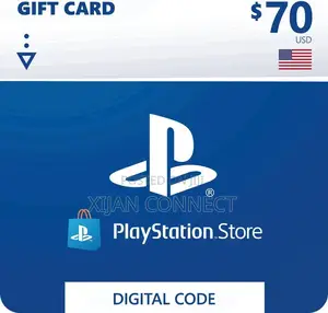 $70 Playstation Giftcard (Digital Code)