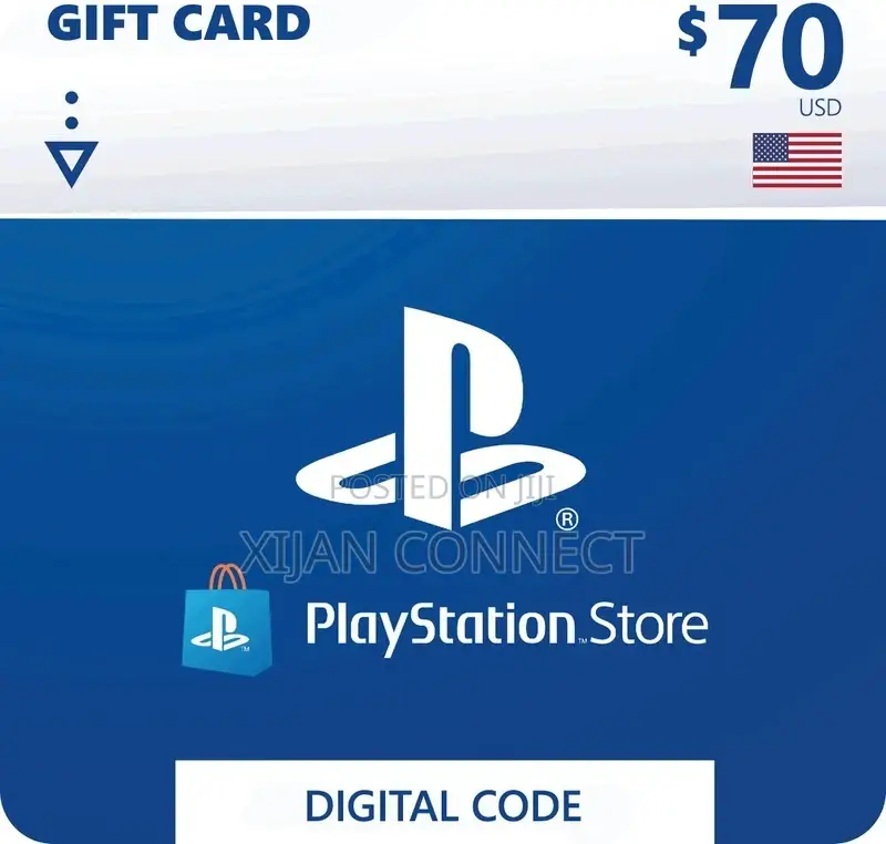 $70 Playstation Giftcard (Digital Code)