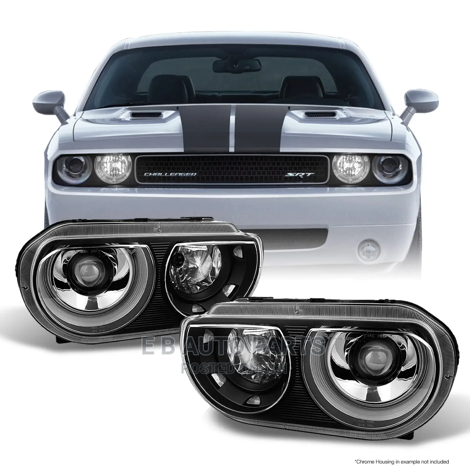Dodge Challenger Headlight Pair