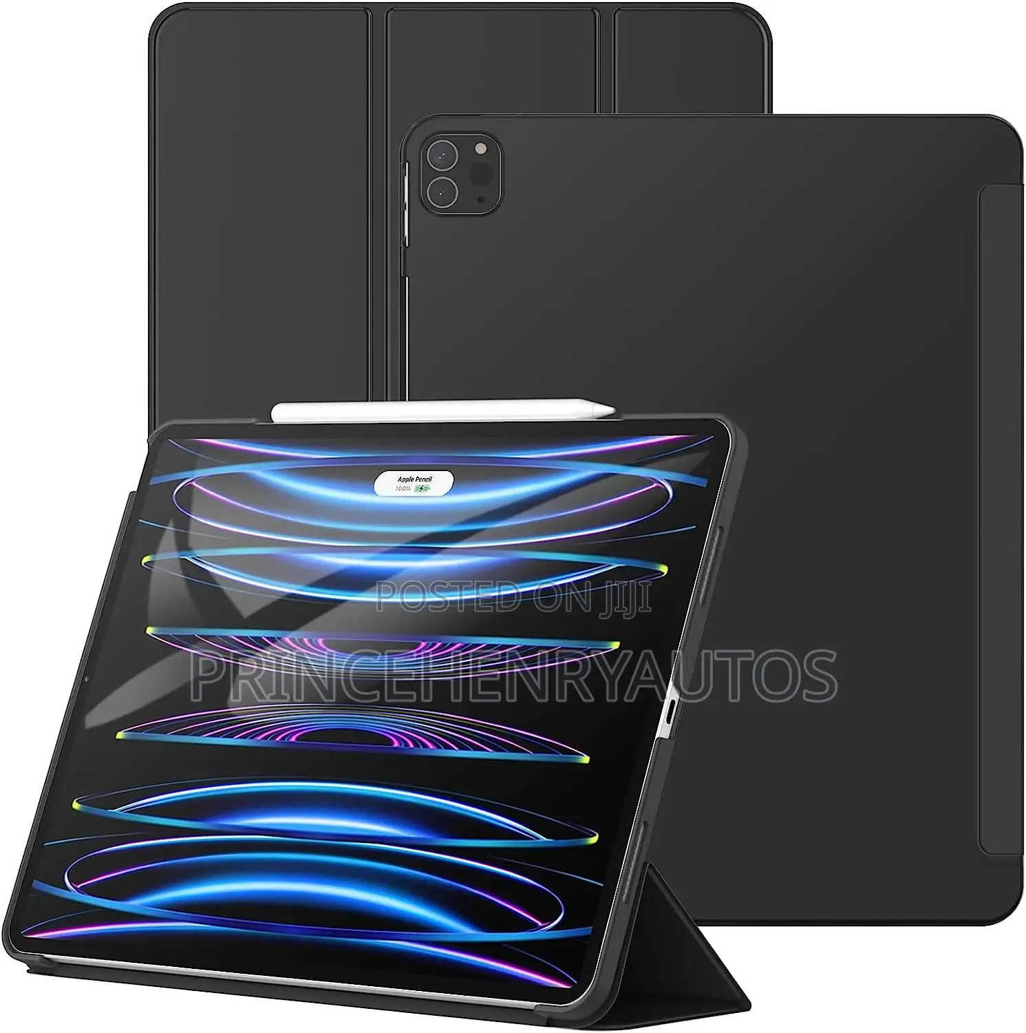Jetech Case for iPad Pro 12.9'' 2022/2021 Model, 6th/5th