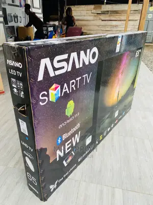 Durable Asano 65inch Android Smart Tv.