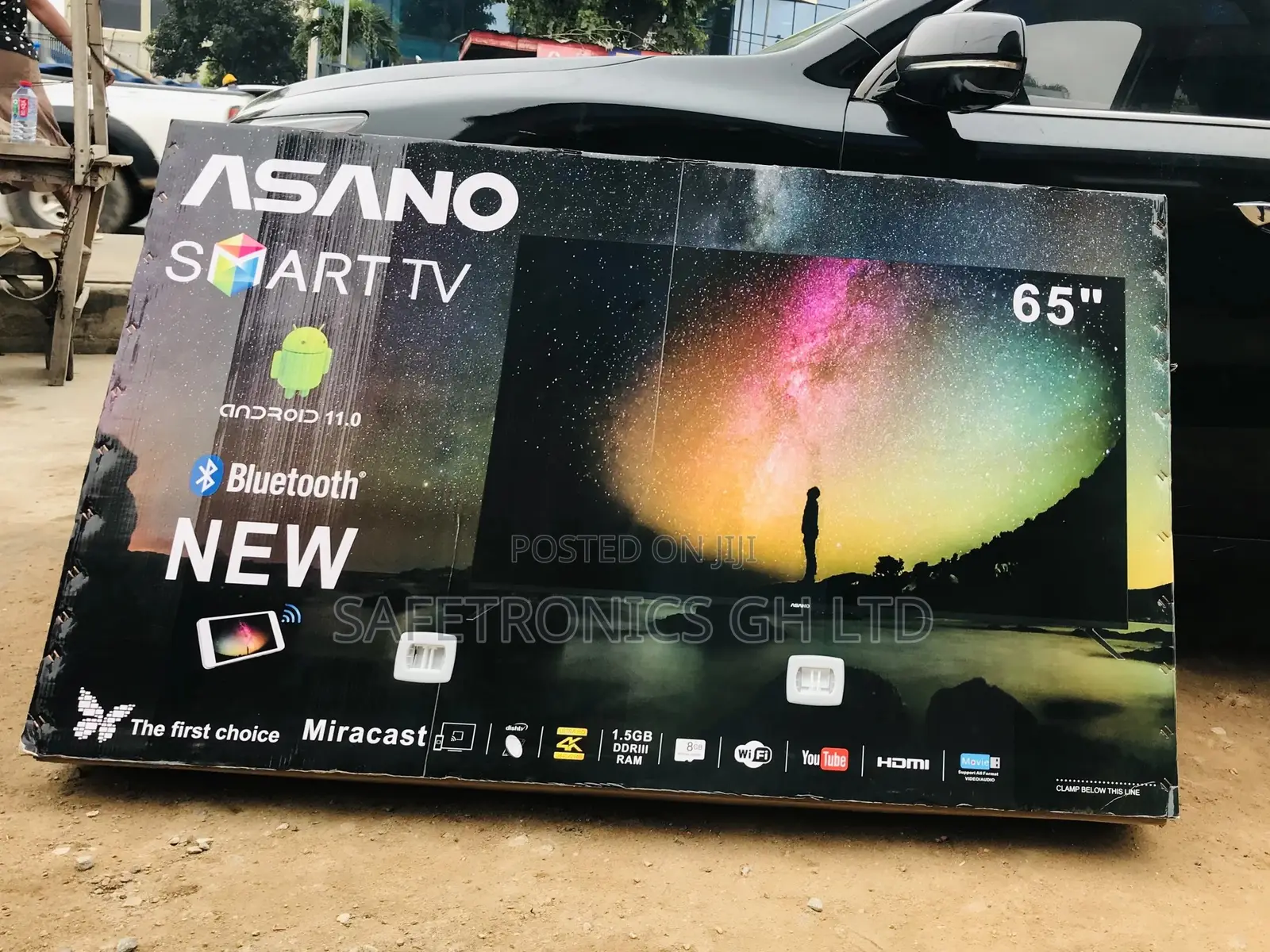 Lastest Asano LED Smart UHD 65 Inches LED Glossy Tv