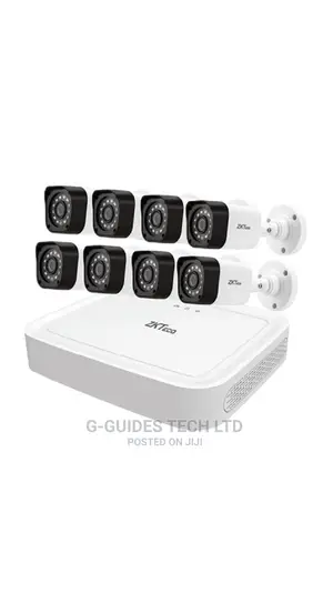 Zkteco 8-Channel Analog Camera Kit