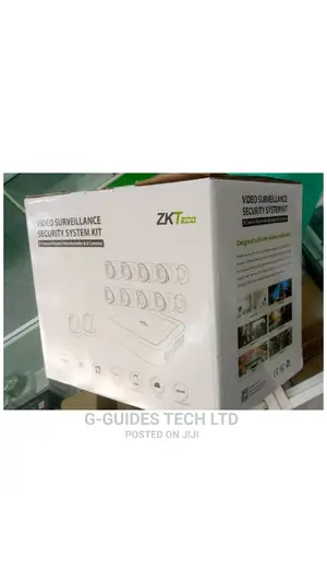 Zkteco 8-Channel Analog Camera Kit