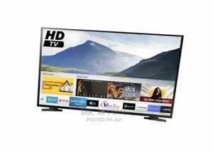 Elegant Black Samsung 32 Inch HD Smart Tv(Black) 