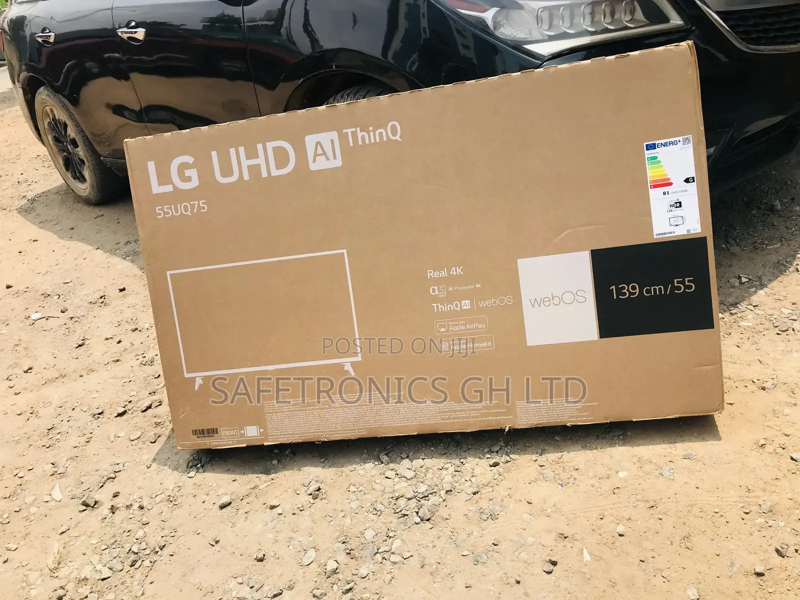 Unique UQ75 Lg 55 Inches Glossy UHD LED Tv