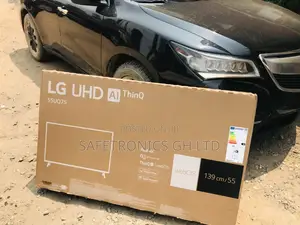 Reliable UQ75 UHD Smart Lg 55 Inches Glossy LED Tv