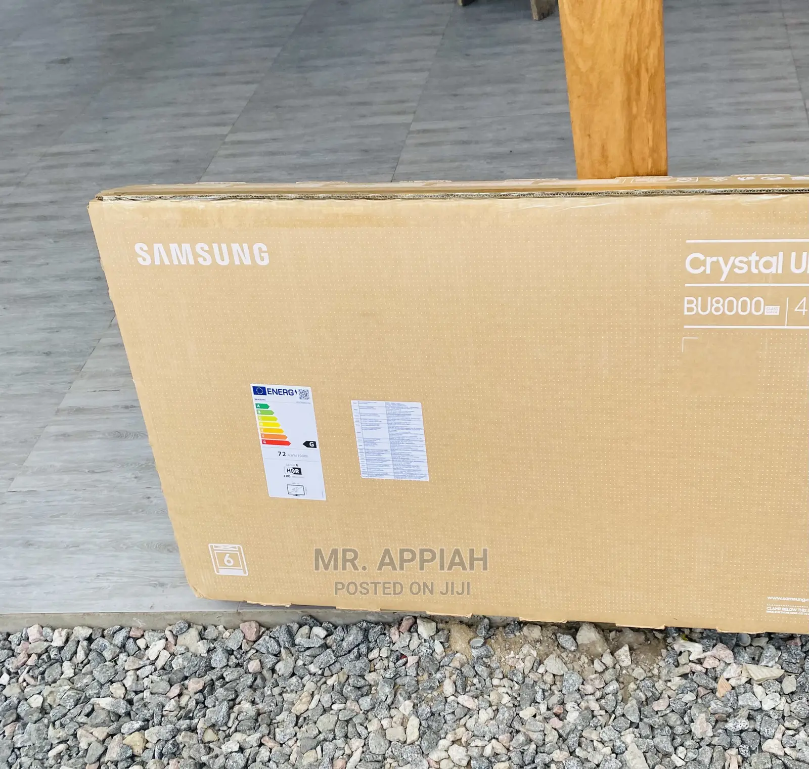 Samsung 43inchs Crystal Uhd Smart LED Tv 43CU7172