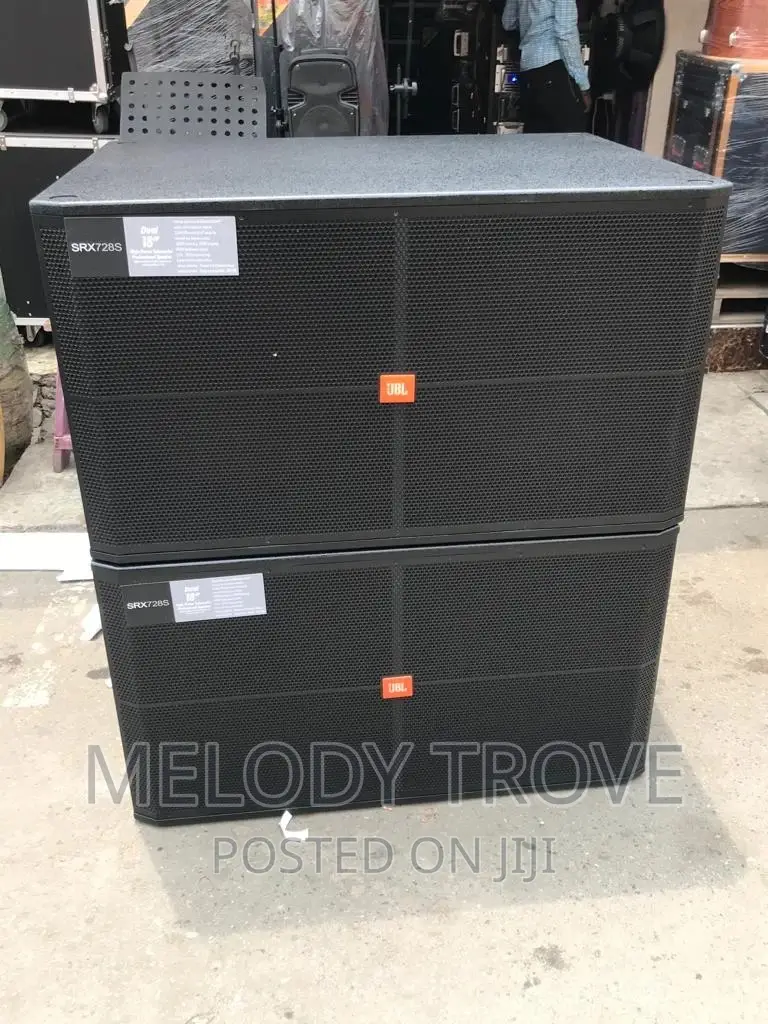 JBL Double Bass Speakers - Pair