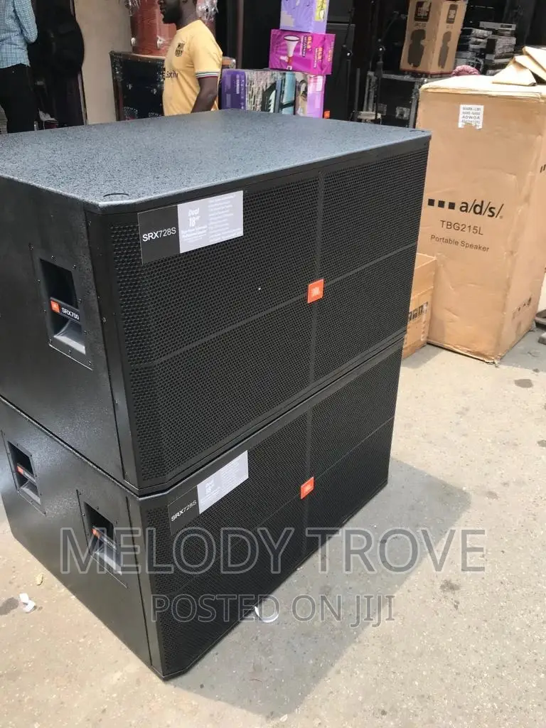 JBL Double Bass Speakers - Pair