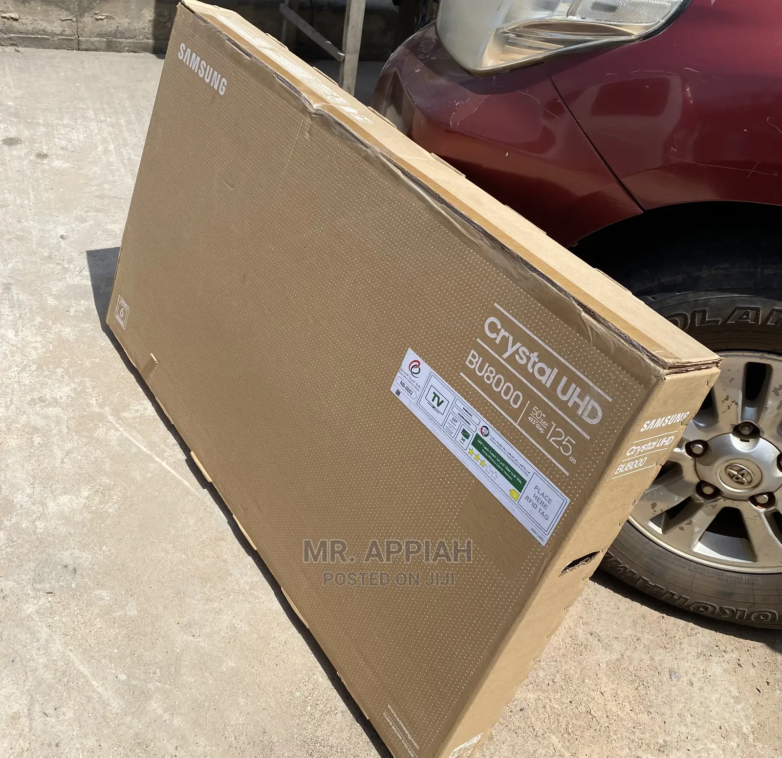 Purchase Samsung 50” CrystalUltra HD Smart LED Tv 50AU8000.