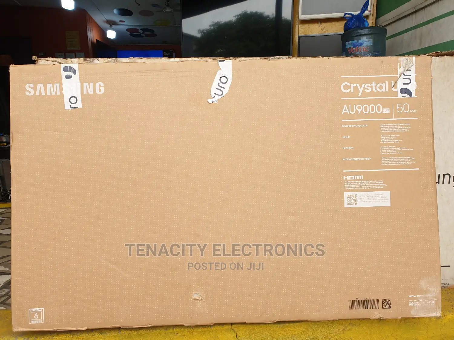New Airslim 50"Samsung Crystal Uhd HDR Smart Satellite