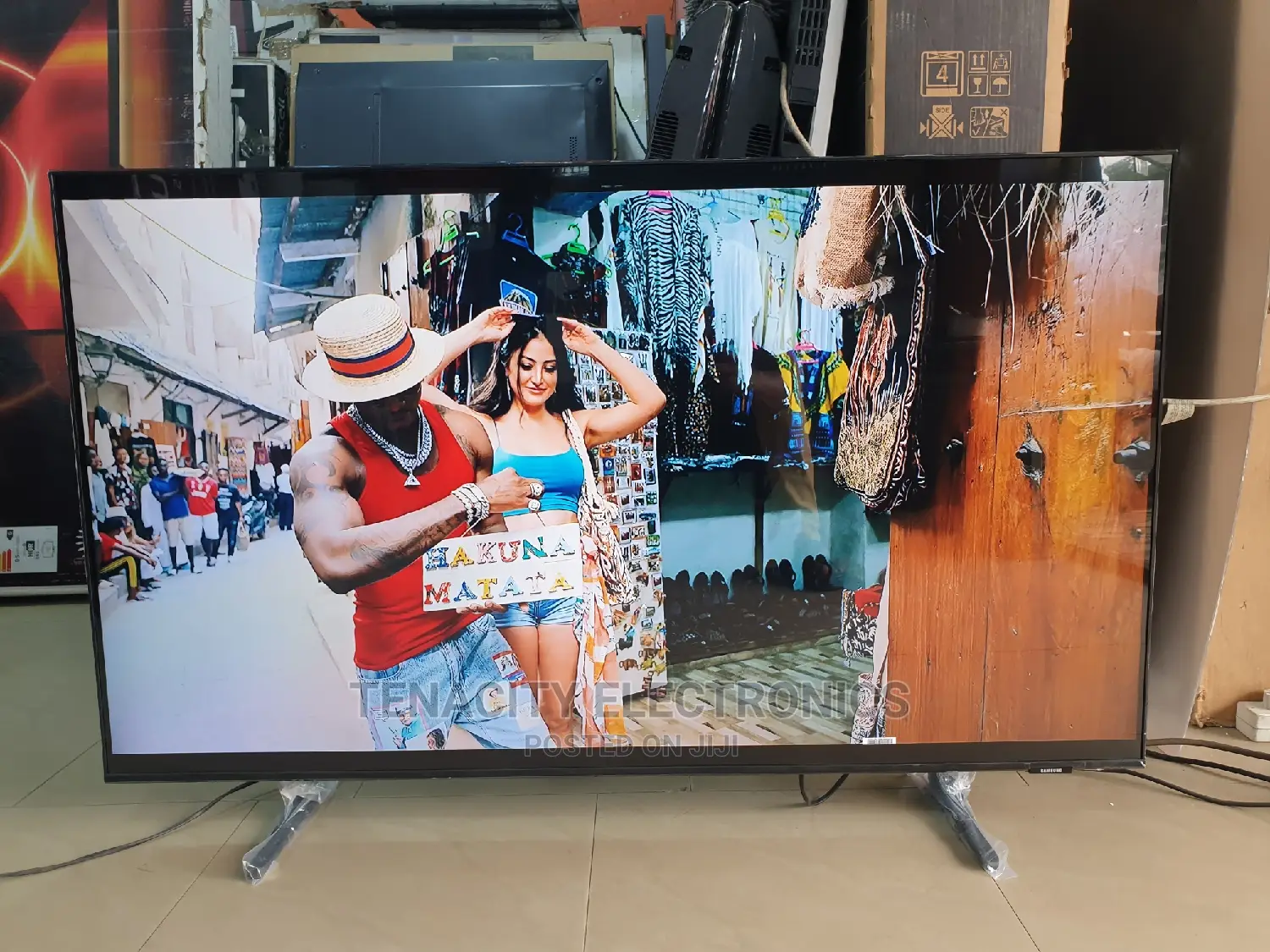 New Airslim 50"Samsung Crystal Uhd HDR Smart Satellite