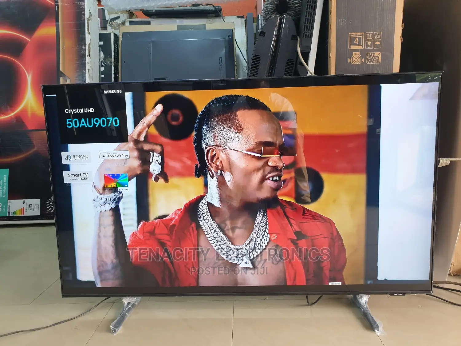 New Airslim 50"Samsung Crystal Uhd HDR Smart Satellite