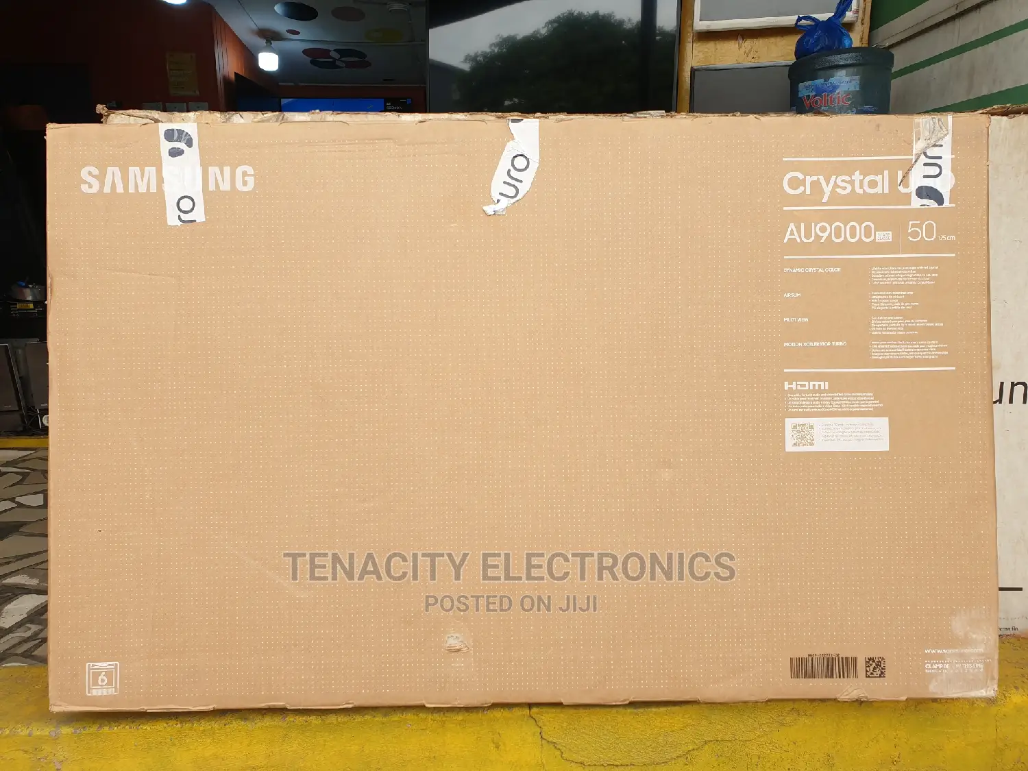 New Airslim 50"Samsung Crystal Uhd HDR Smart Satellite