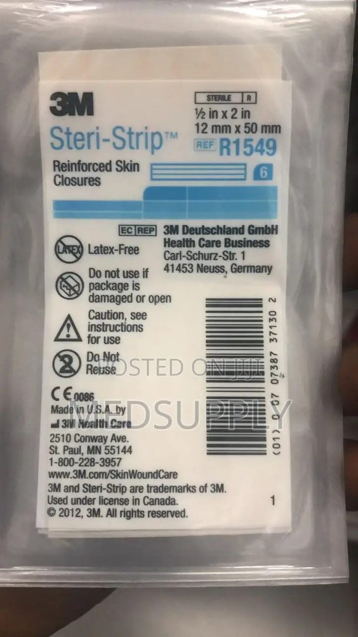 Steri-Strips Skin Closure (Per Pack of 8pcs)