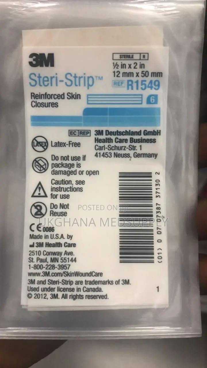 Steri-Strips Skin Closure (Per Pack of 8pcs)