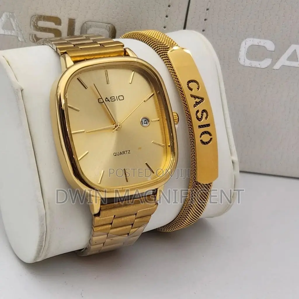Casio Watch and Bracelet
