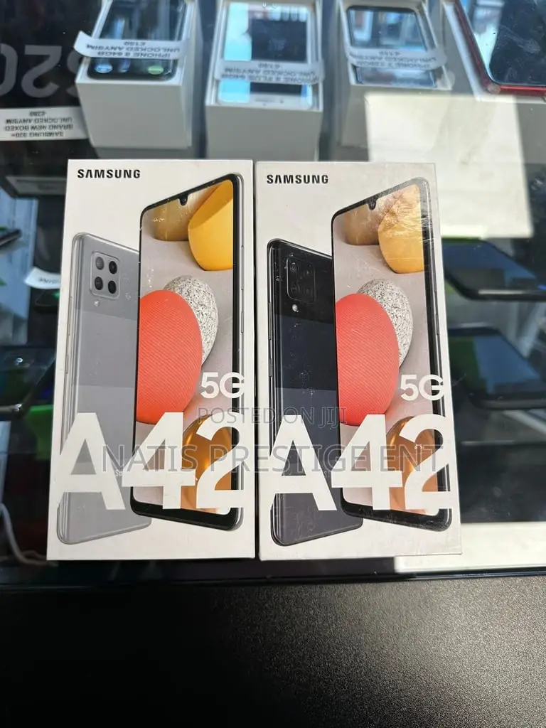 New Samsung Galaxy A42 5G 128 GB Black