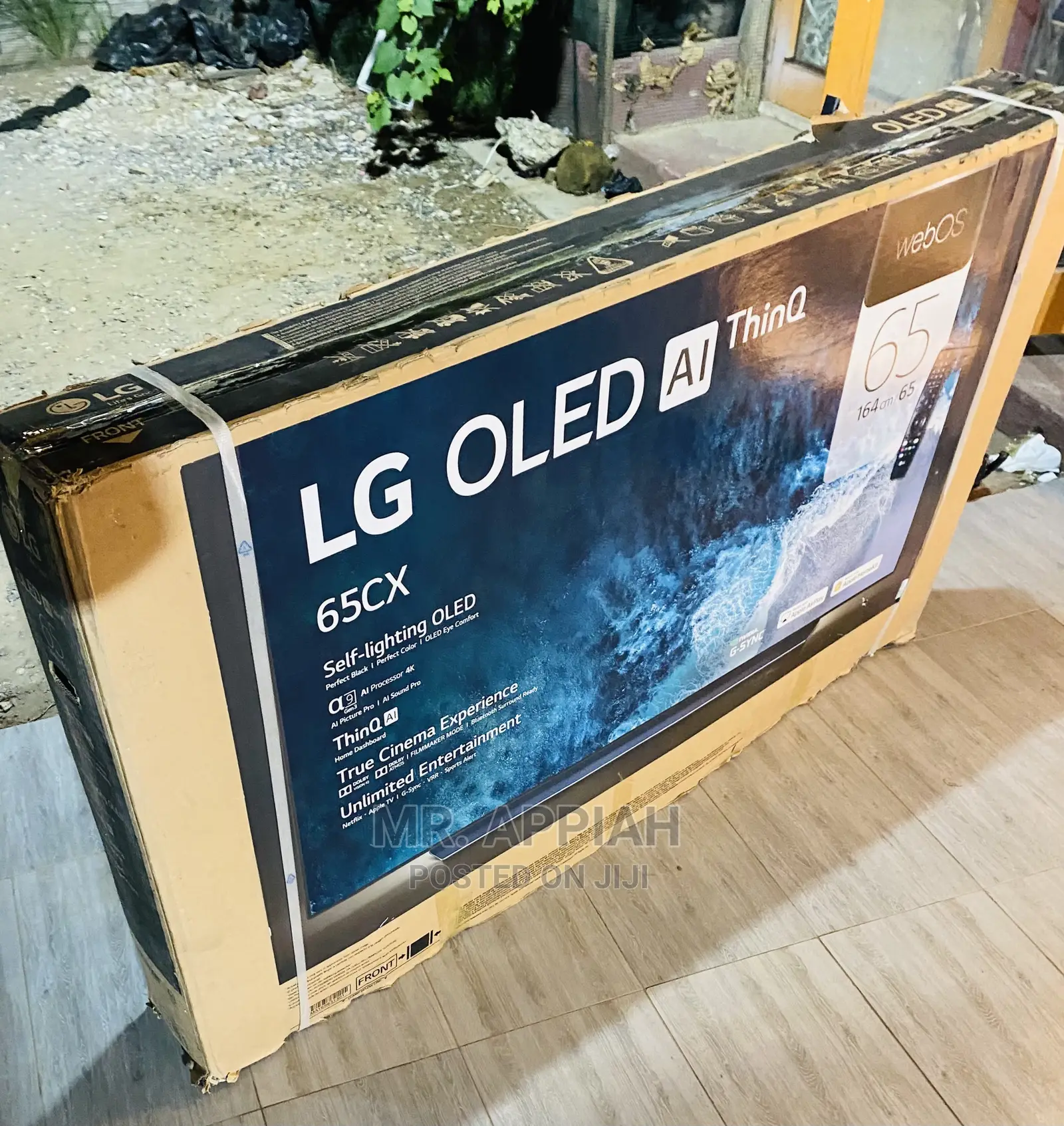 Original LG OLED65C21LA 65 Inch OLED Tv(Black).