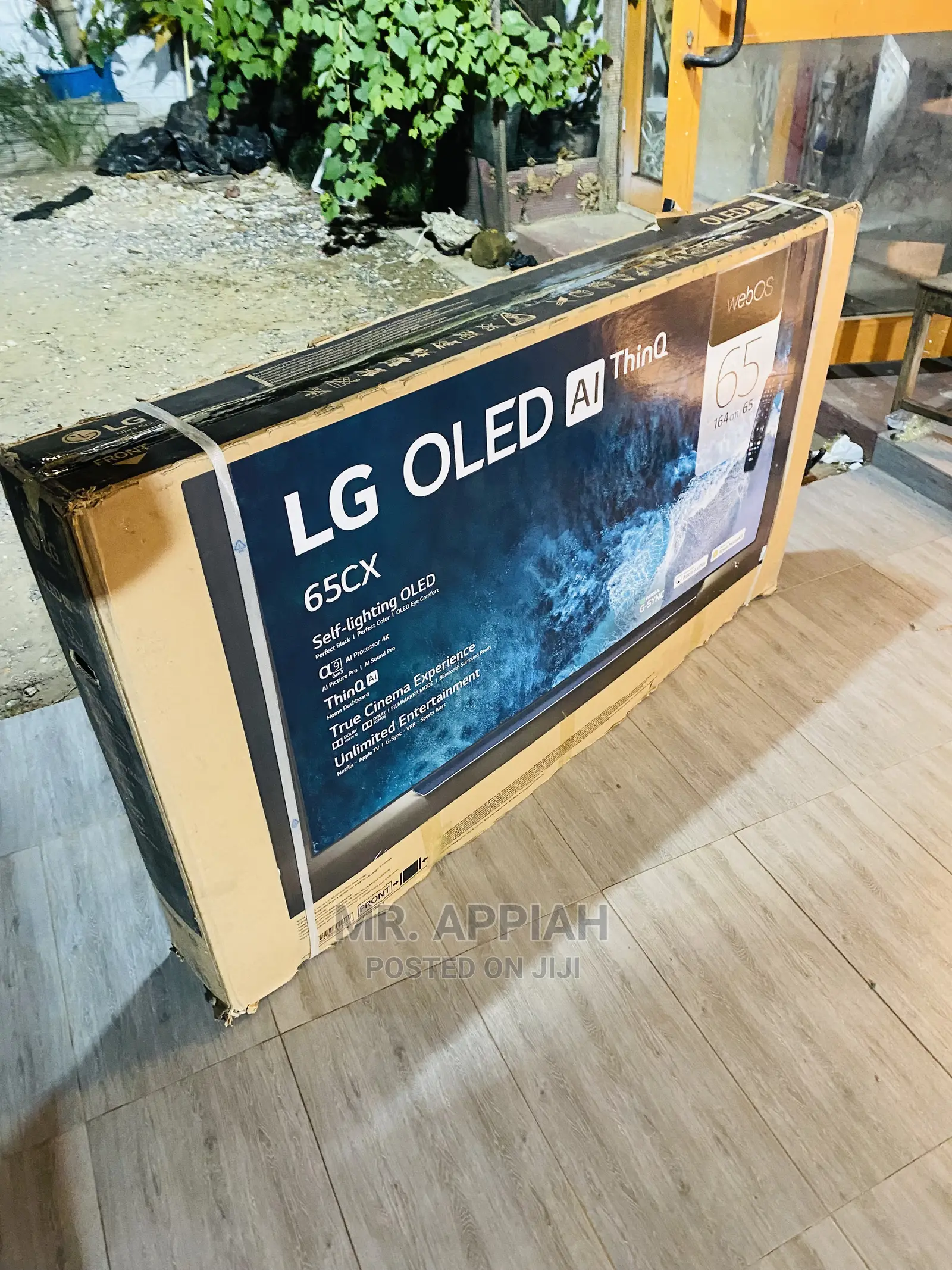 Original LG OLED65C21LA 65 Inch OLED Tv(Black).