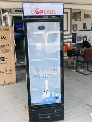 Original New Pearl PVC-49 Singledoor Display 368 Liters