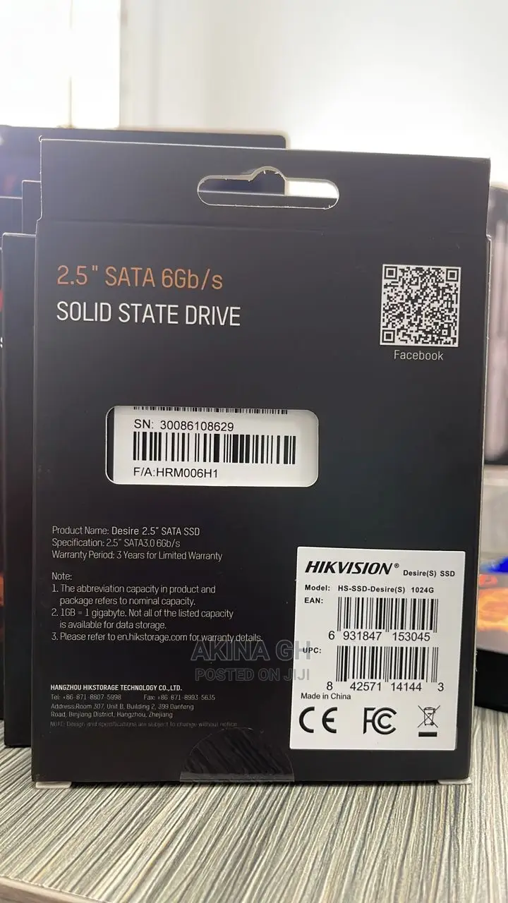 Hikvision Desire 2.5 Sata SSD 1tb (1024gb)
