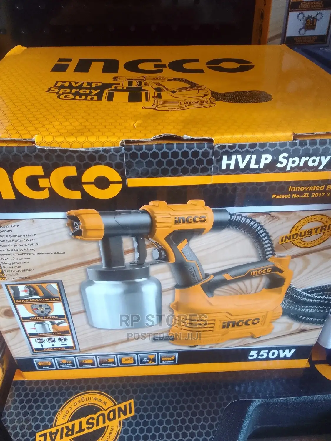 Ingco HVLP Spay Gun 550W