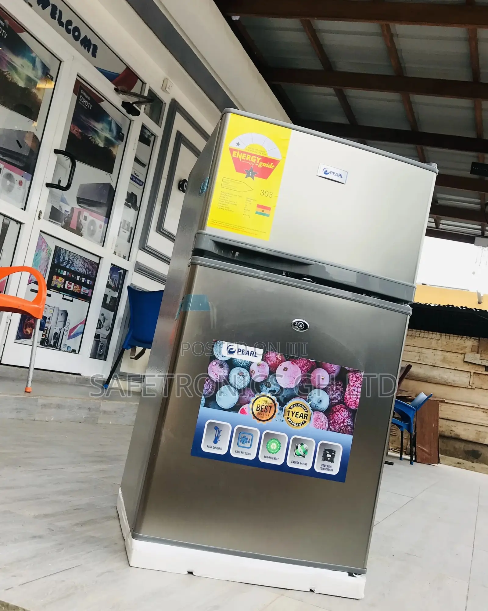 Pf-10t Pearl Topfreezer Doubledoor Fridge