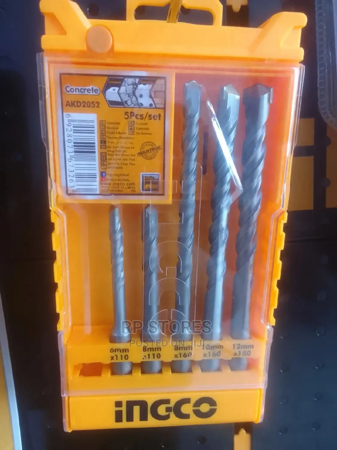Ingco Hammer Drill Bits Sets.