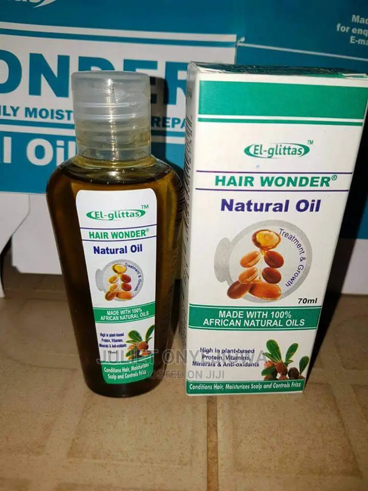 El Glittas Hair Wonder Natural Shea Oil - 70ml